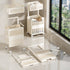 Household Toilet Laundry Baskets Double-layer Large Capacity Foldable Laundry Basket